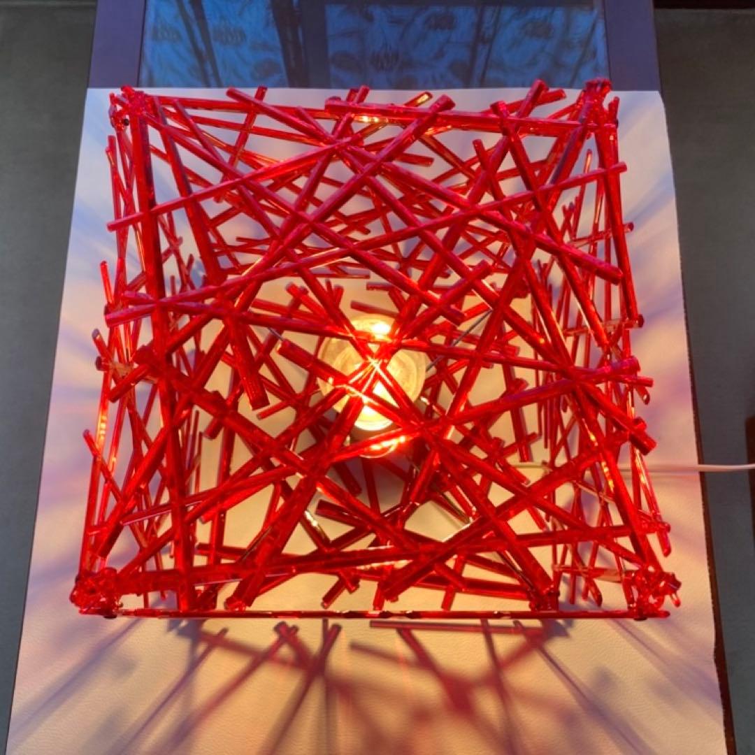 ドイツ製 Koziol社製 コジオル フロアライト スタンド 照明 赤色