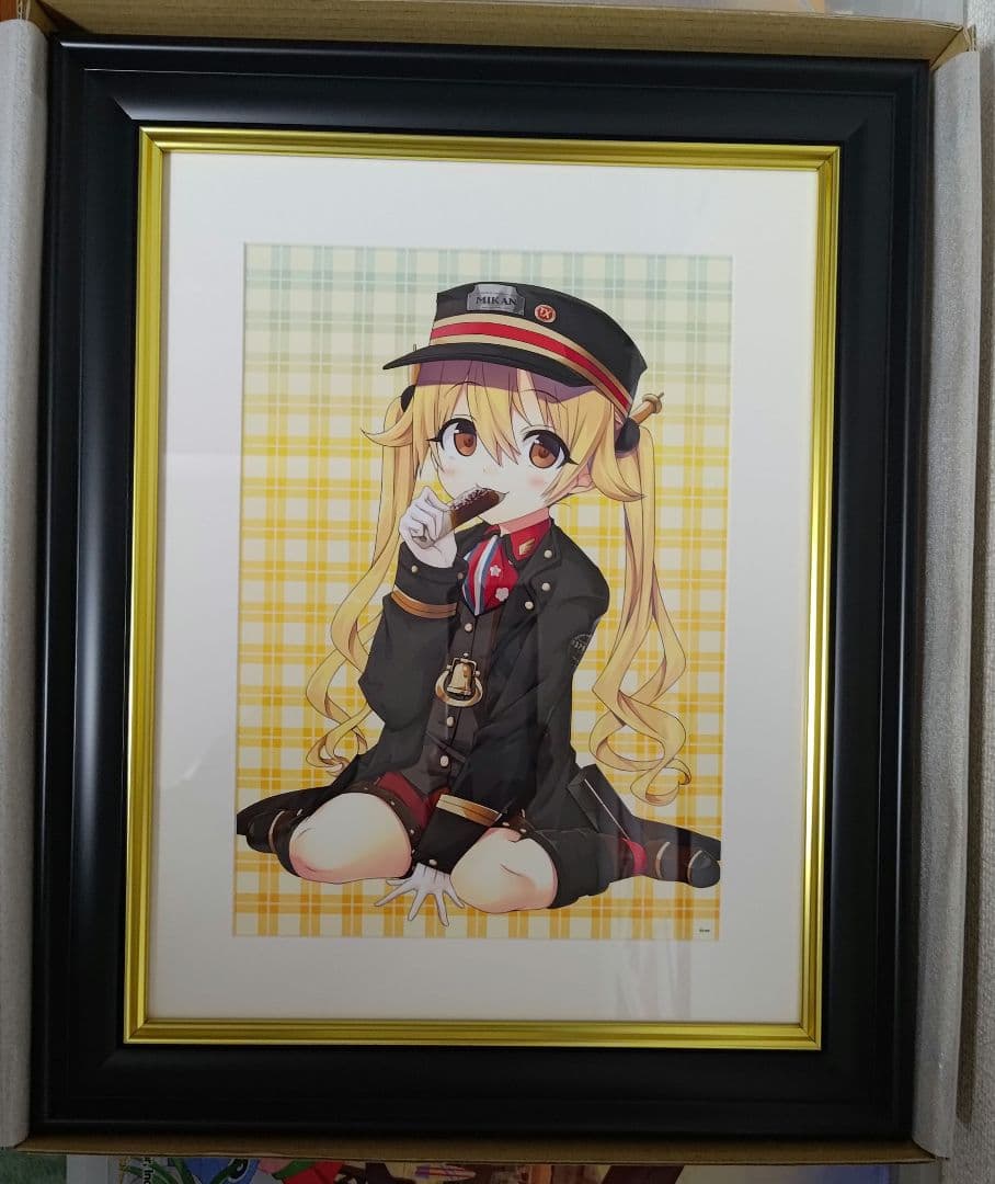 オンラインくじ まいてつ100万本突破記念!! A4高精細複製原画