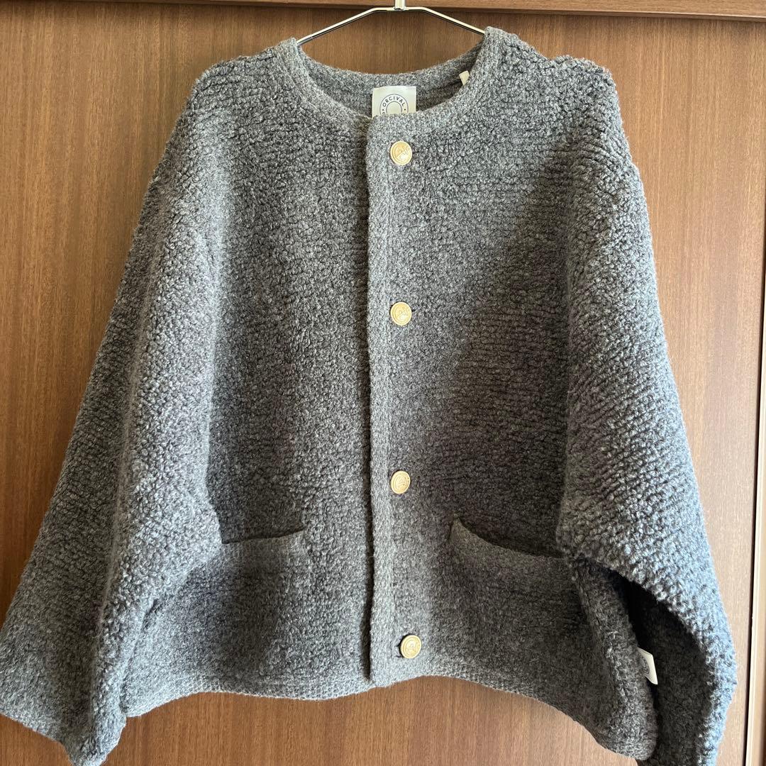 ORCIVAL パイルニット ブークレカーディガン - メルカリ