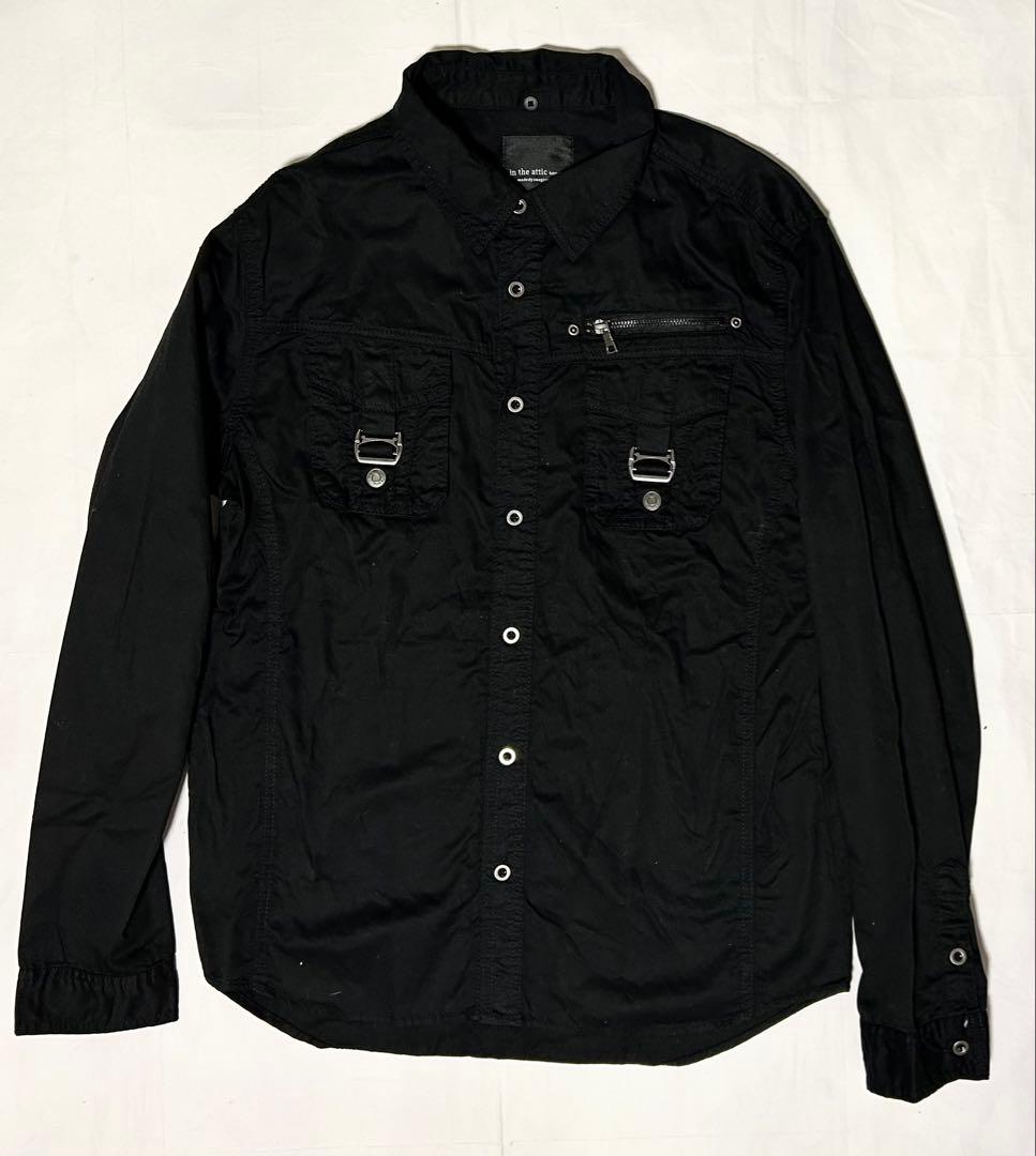 Y2K 00s archive ロック お兄系 ギミック ポケット シャツ - メルカリ