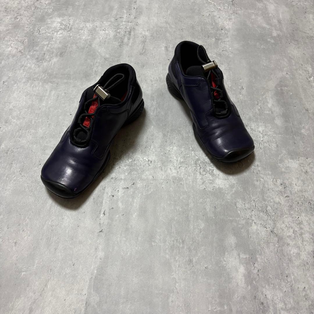 00s PRADA SPORT archive leather sneakers - メルカリ