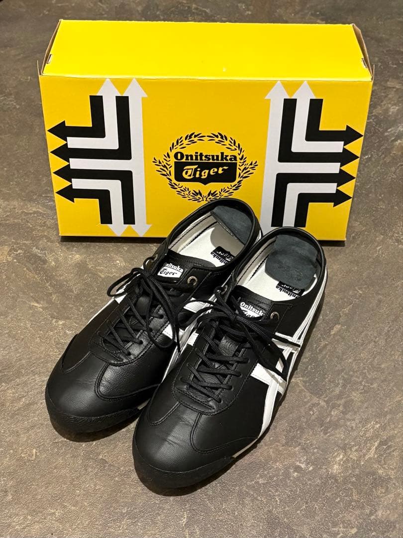 オニツカタイガー メキシコ66 SD 27.0 BLACK/WHITE Onitsuka Tiger（オニツカタイガー） スニーカーMEXICO 66 WHITE BLACK