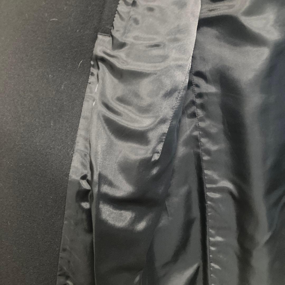 セオリー　黒 チェスターコート 膝丈　　　美品