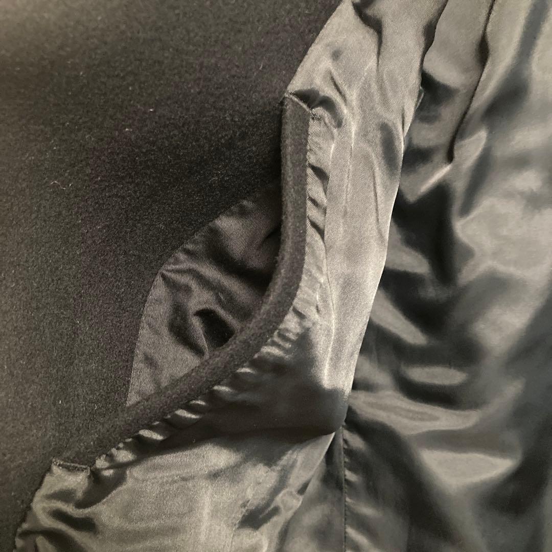 セオリー　黒 チェスターコート 膝丈　　　美品