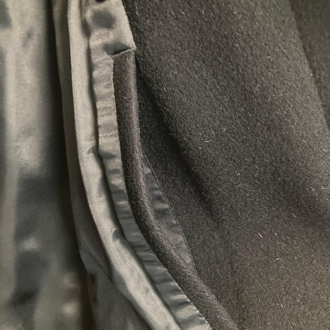 セオリー　黒 チェスターコート 膝丈　　　美品