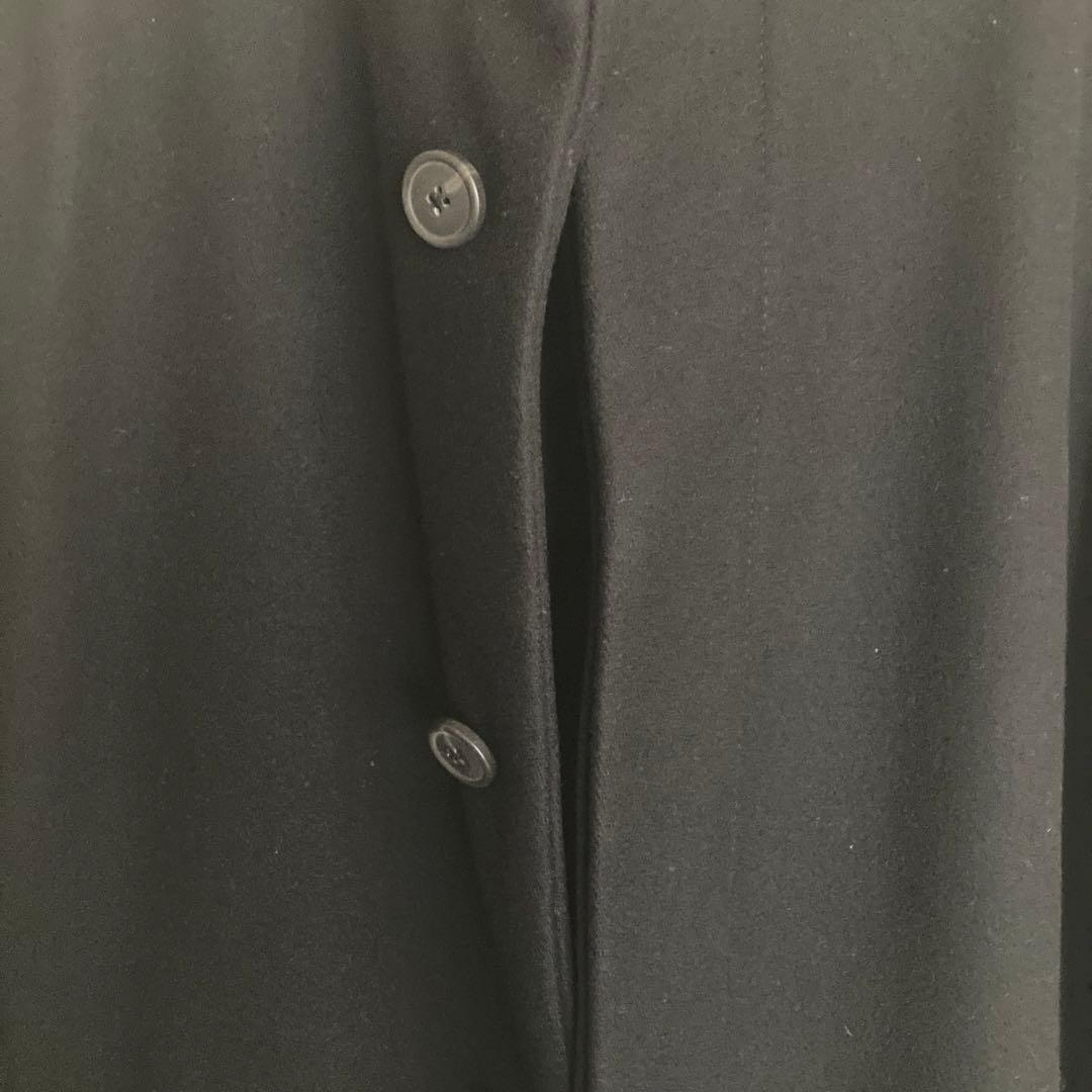 セオリー　黒 チェスターコート 膝丈　　　美品