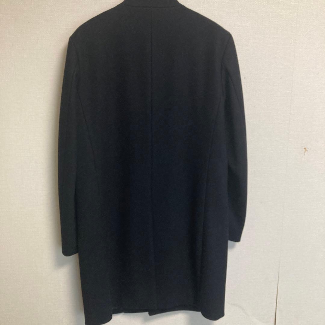 セオリー　黒 チェスターコート 膝丈　　　美品