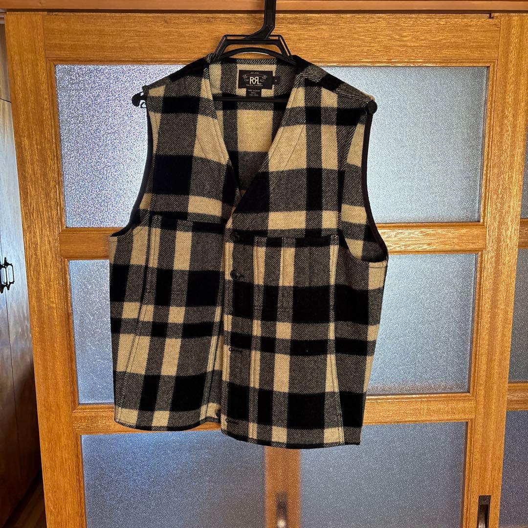 コ*ー様 最終価格RRLマッキノークルーザーベスト　Mサイズ 最終価格RRLマッキノークルーザーベスト Mサイズ - メルカリ