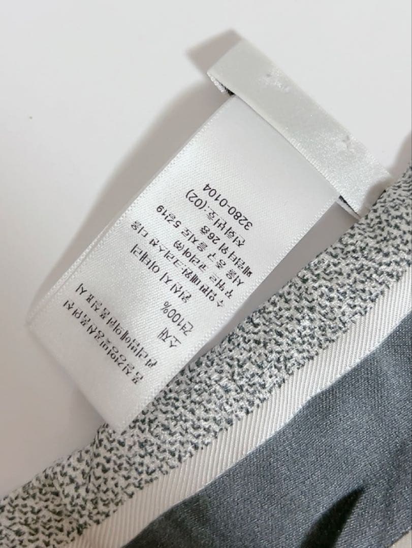 クリスチャンディオール ChristianDior バンダナ ミッツァ グレー