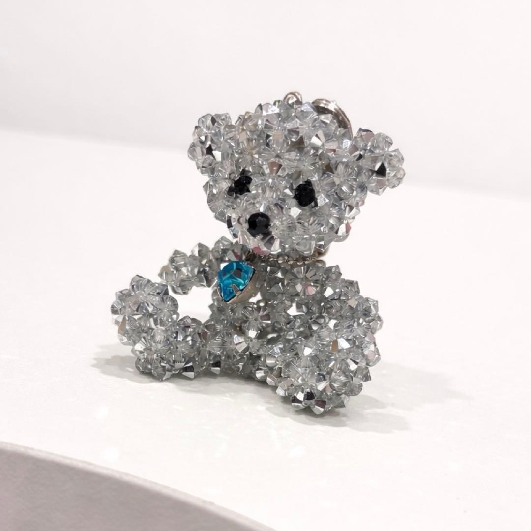 LEXUS レクサス テディベア スワロフスキー チャーム キーホルダー