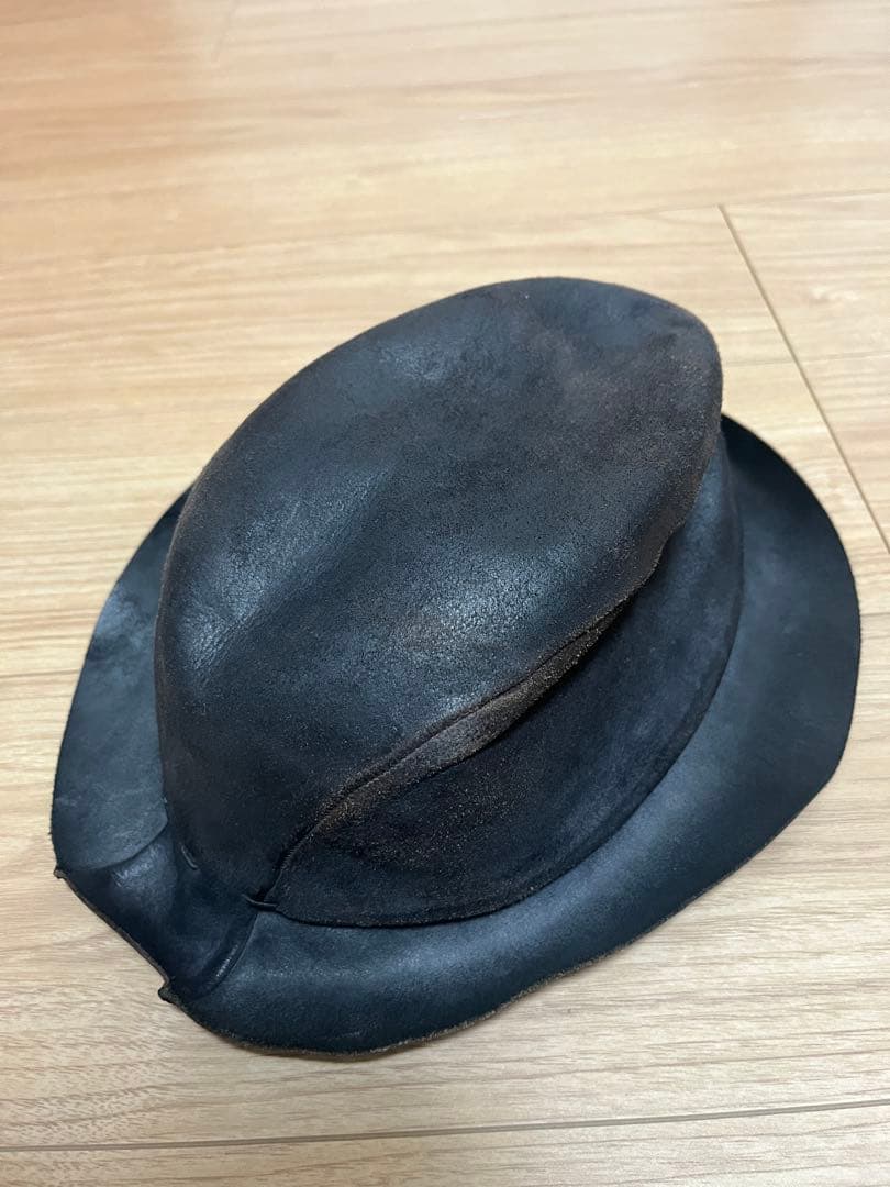 LAYER-0 ハット　ホースレザー