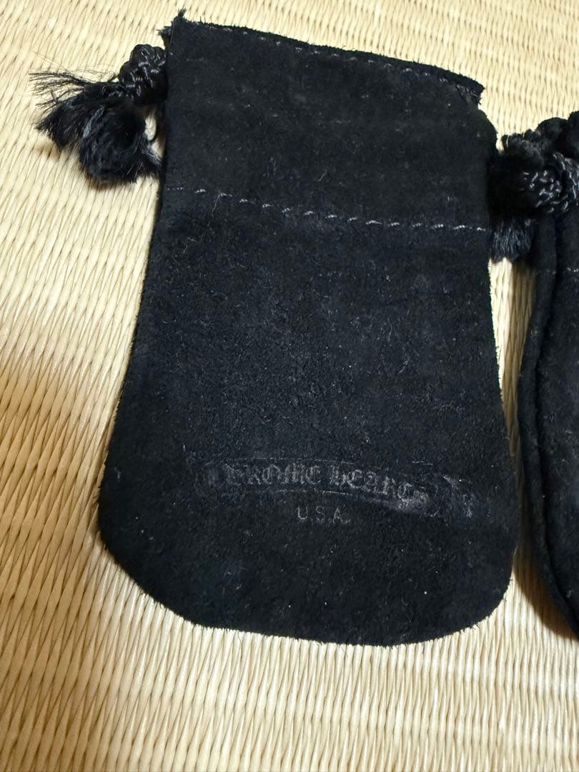 クロムハーツ 革袋 巾着 アクセサリー chrome hearts レザー - メルカリ