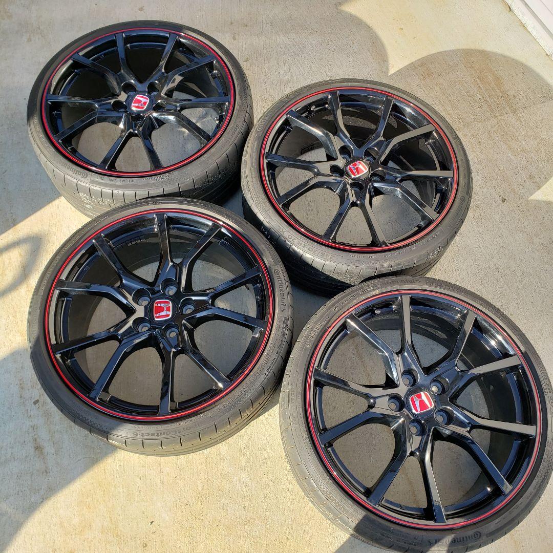 FK8 シビックtypeR 245/30R20 純正タイヤホイール ガリ傷なし - メルカリ