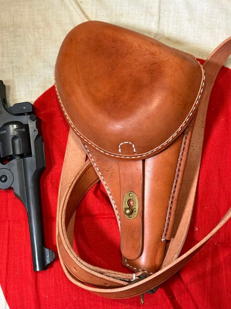 ☆日本軍 二十六年式拳銃用拳銃嚢 ホルスター（複製品）サバゲー 将校