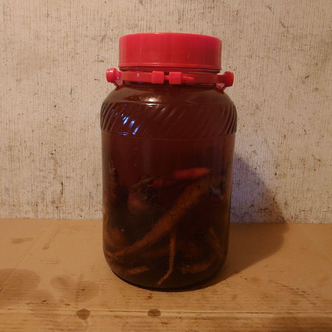 奈良県吉野山系吉野で採取りした天然物ツルニンジン酒5Ｌ入り 日本酒 甚吉セット富士山/300ml | 牧野酒造合資会社