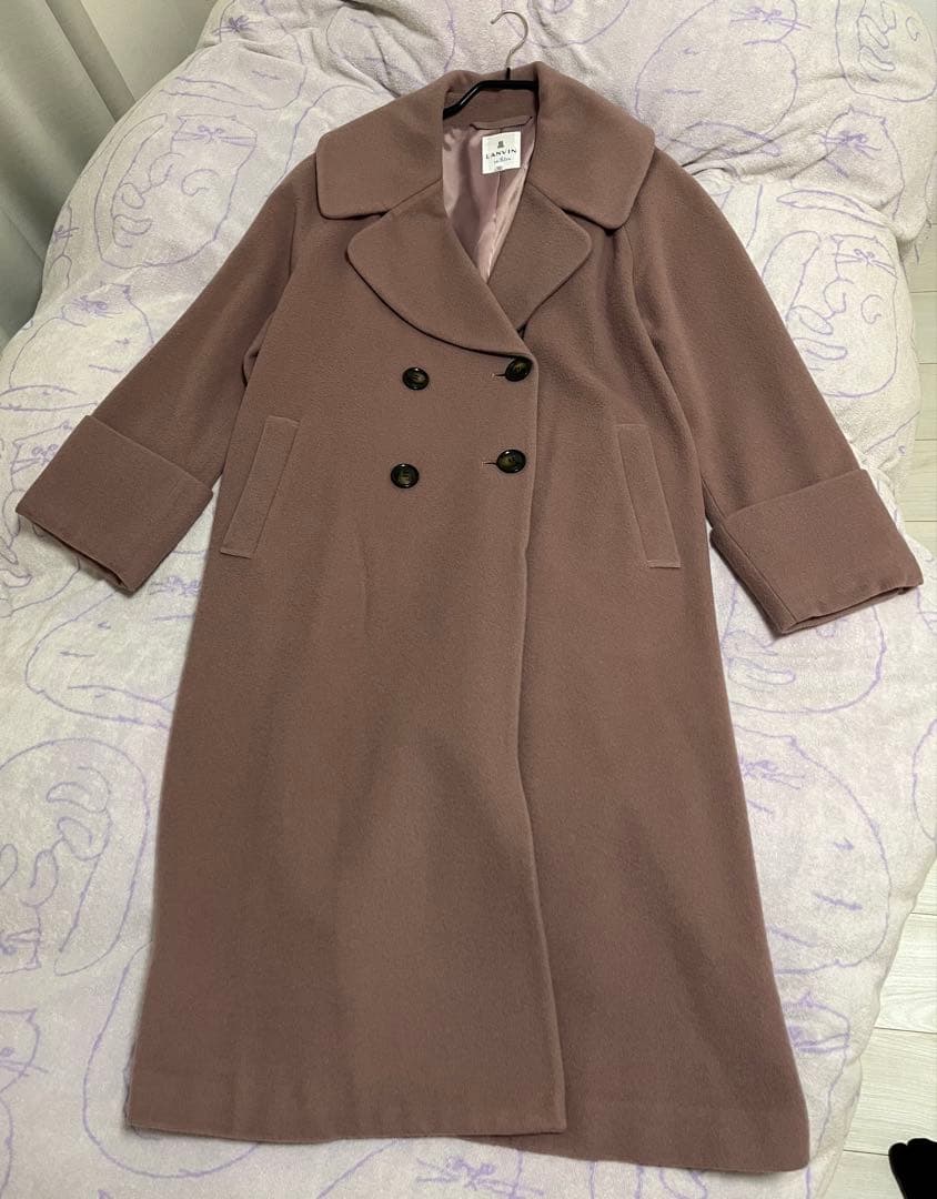 ランバンオンブルー　ビックカラーウールコート LANVIN en Bleu（ランバンオンブルー）の「ショートビーバーリバー