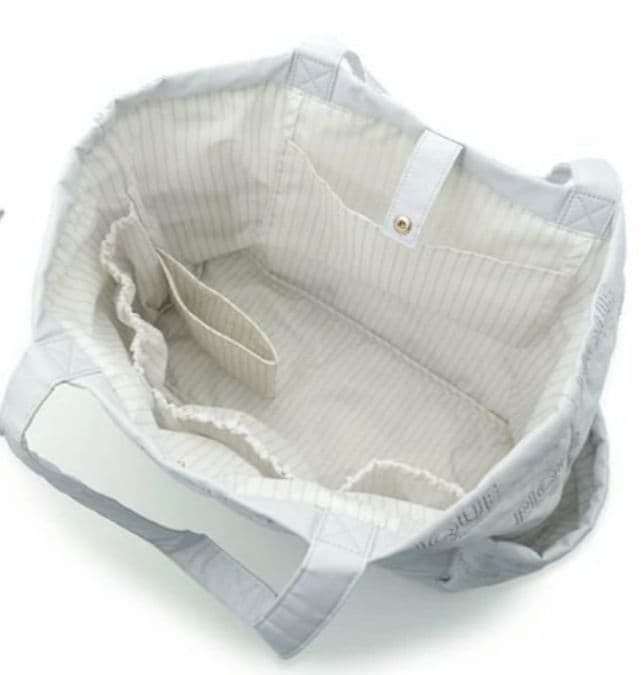 即購入OK新品タグ付】ジェラートピケマザーズバッグ パパ共有可能の