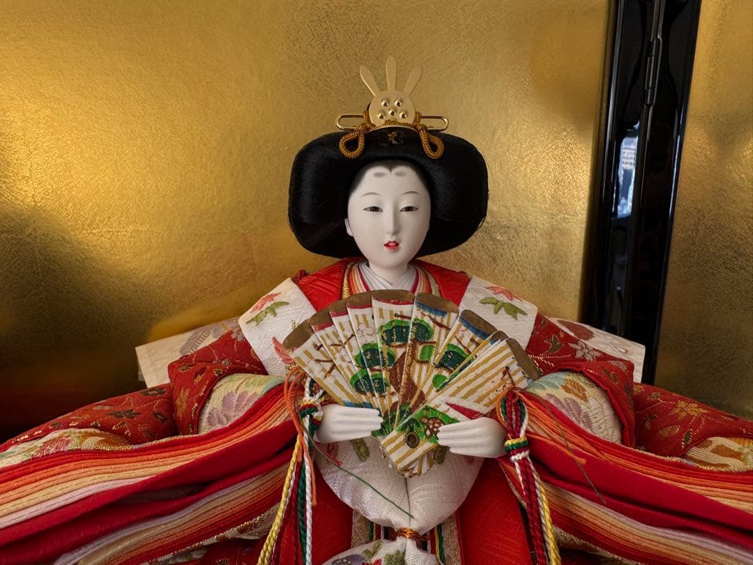 美品 雛人形 伝統的 衣裳着 親王飾り 高島屋特選 玉翠作 - メルカリ