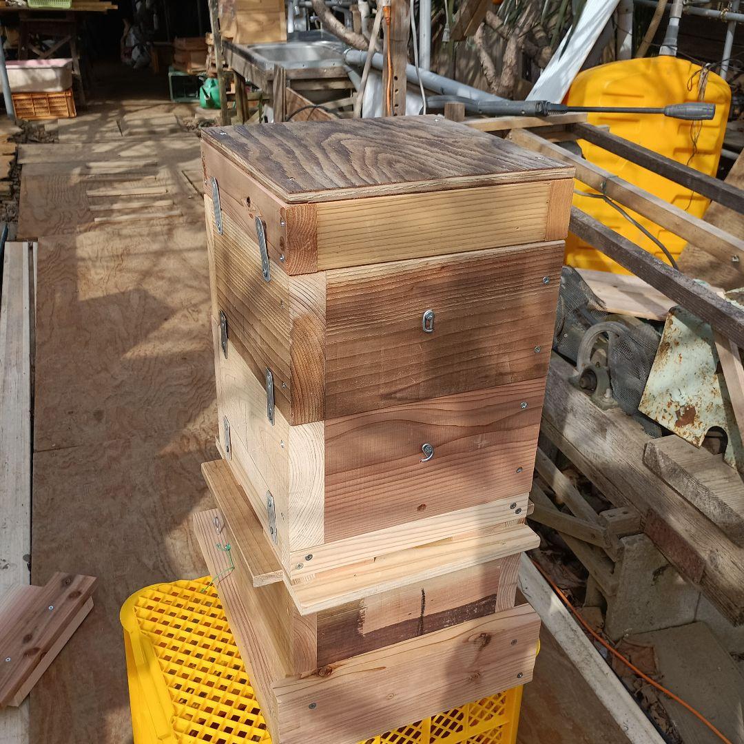 日本蜜蜂巣箱 1式