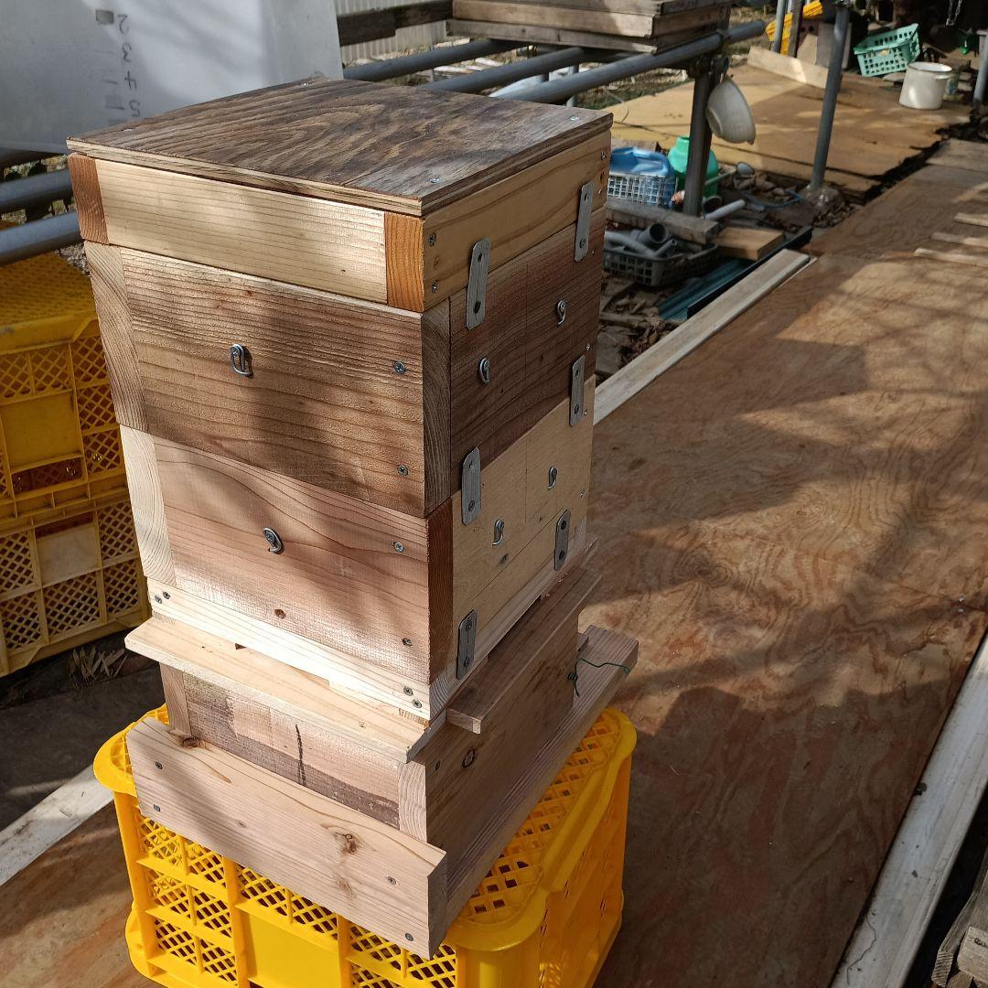 日本蜜蜂巣箱 1式