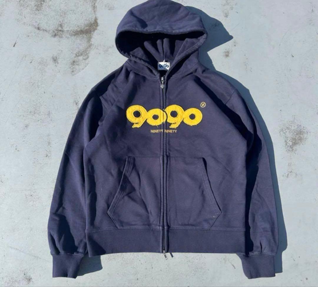 超希少カラー‼️9090パーカー Mサイズ 9090 OG Logo Zip Hoodie – YZ