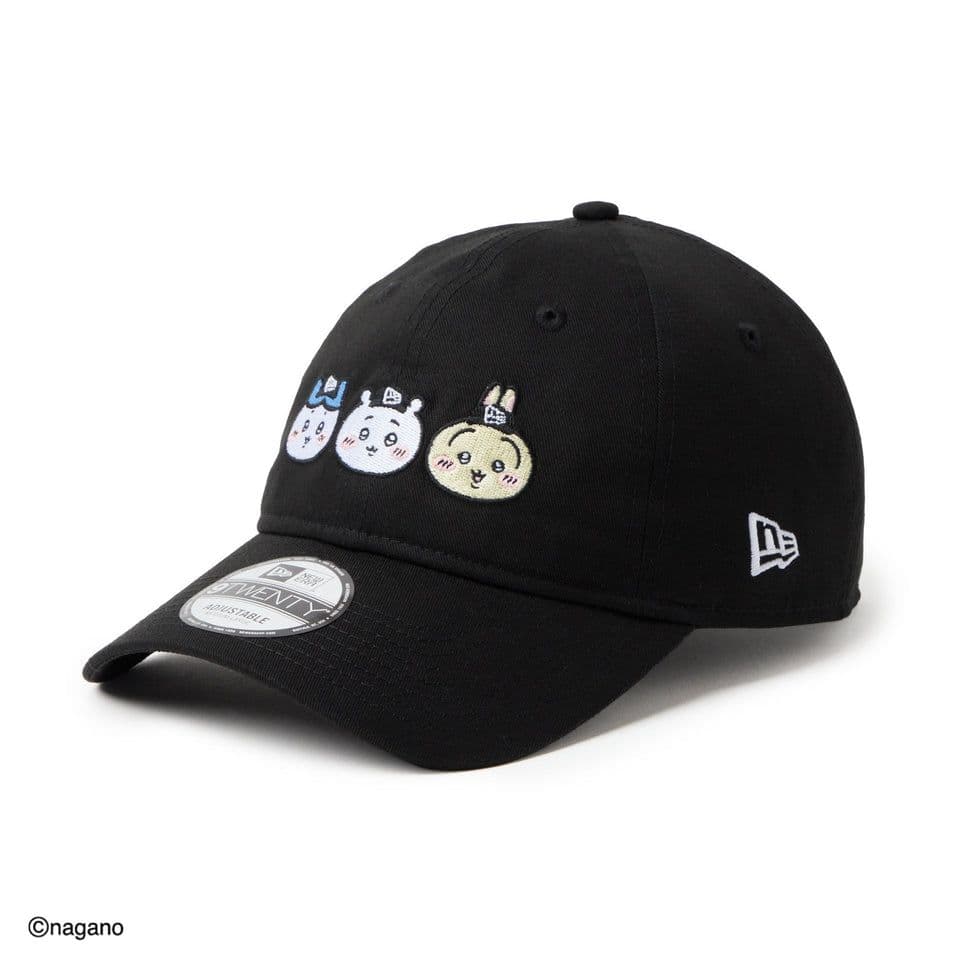 新品 NEW ERA 9TWENTY ちいかわ キャップ ブラック S/M - メルカリ