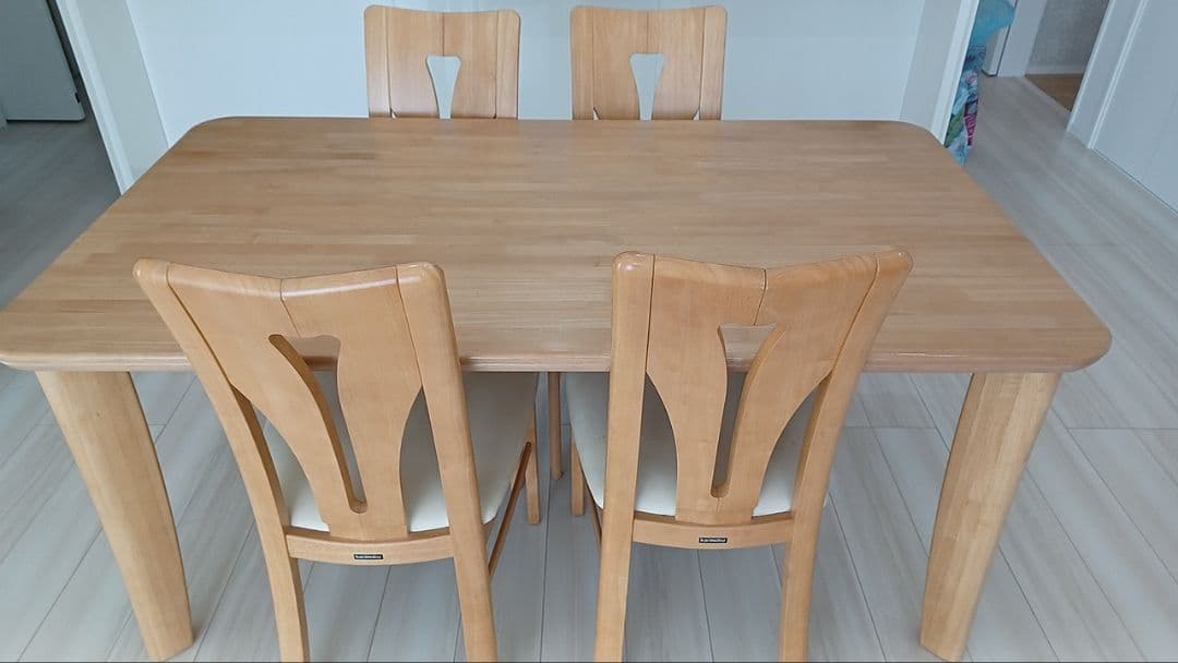 神戸市引き取り限定☆対面引き渡し☆karimoku ダイニングテーブルセット ダイニング5点セット 幅150cm ピュアオーク 通販 | 【公式】カリモク