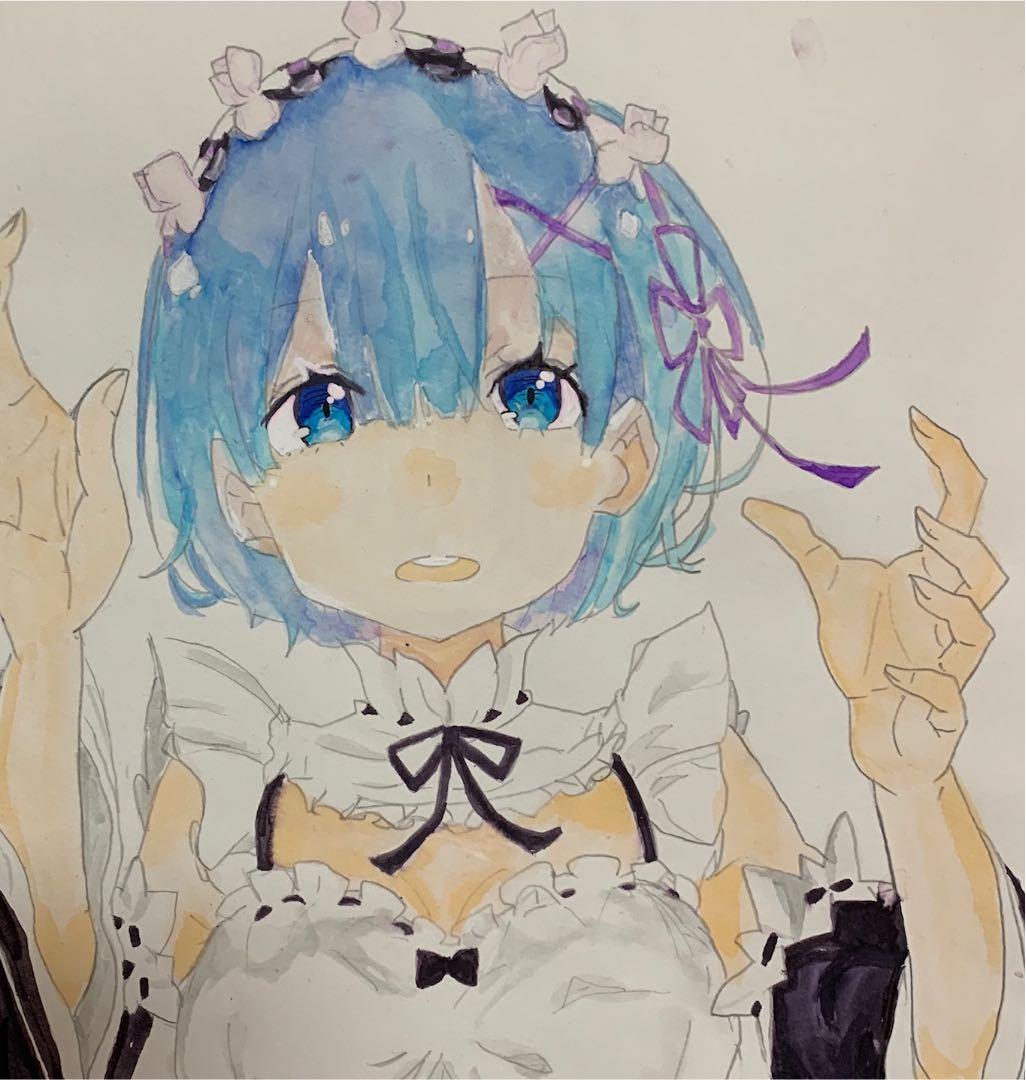 ⭐︎手描きイラストオーダー⭐︎ 似顔絵 アニメ - メルカリ