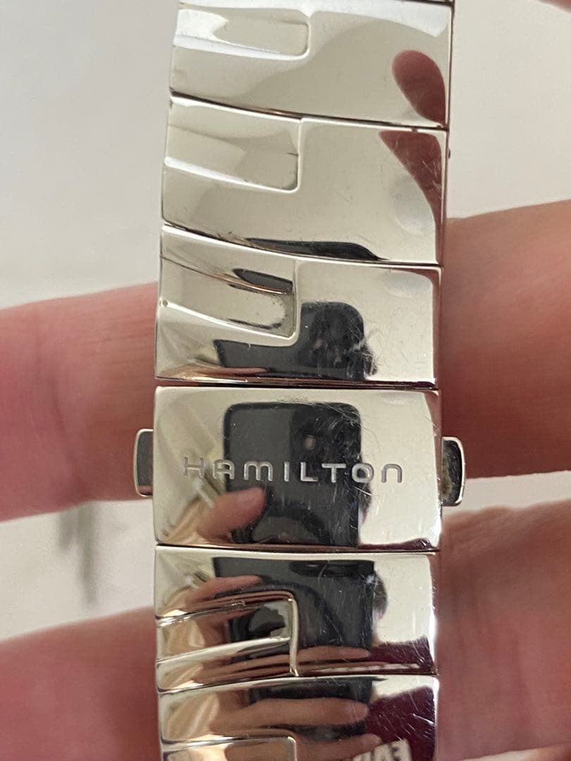【超希少】ハミルトンベンチュラ純正メタルベルト　取付け幅17mm