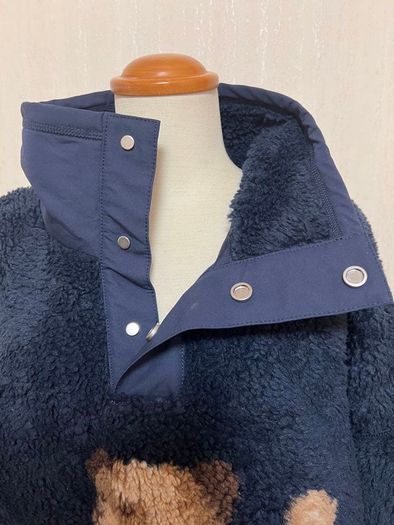 POLOベア 2025限定品 ハイパイルフリースモックネック ネイビー M 新品