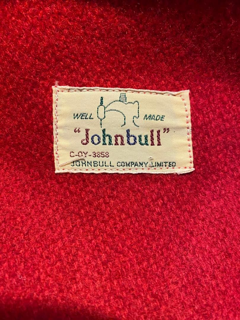 ジョンブル ブラックレッド バッファローチェック ウールジャケット