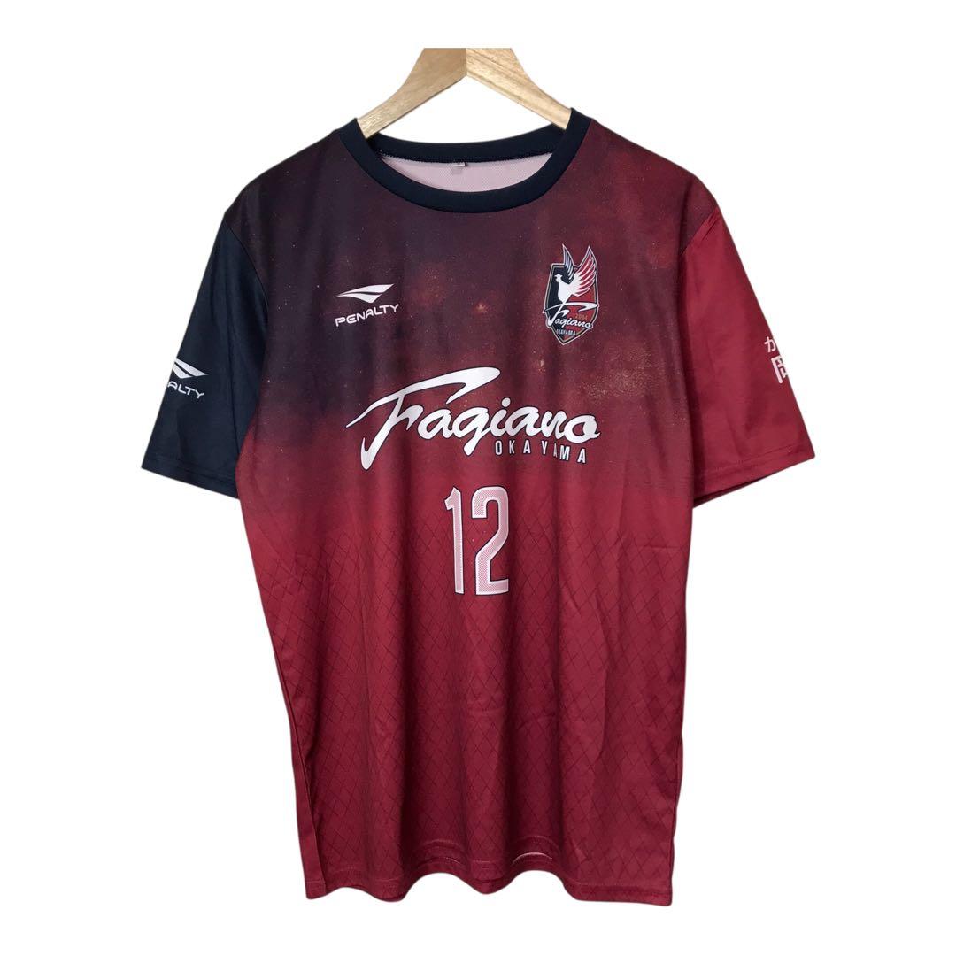 ファジアーノ岡山 サッカー 応援ユニフォーム 背番号12番 2019来場記念