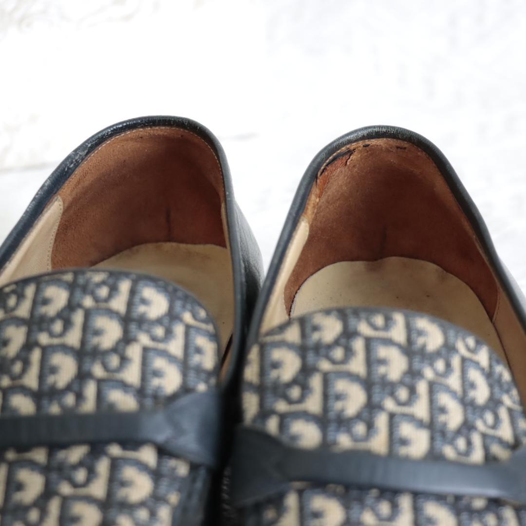 希少！クリスチャンディオール オブリーク トロッター ローファー