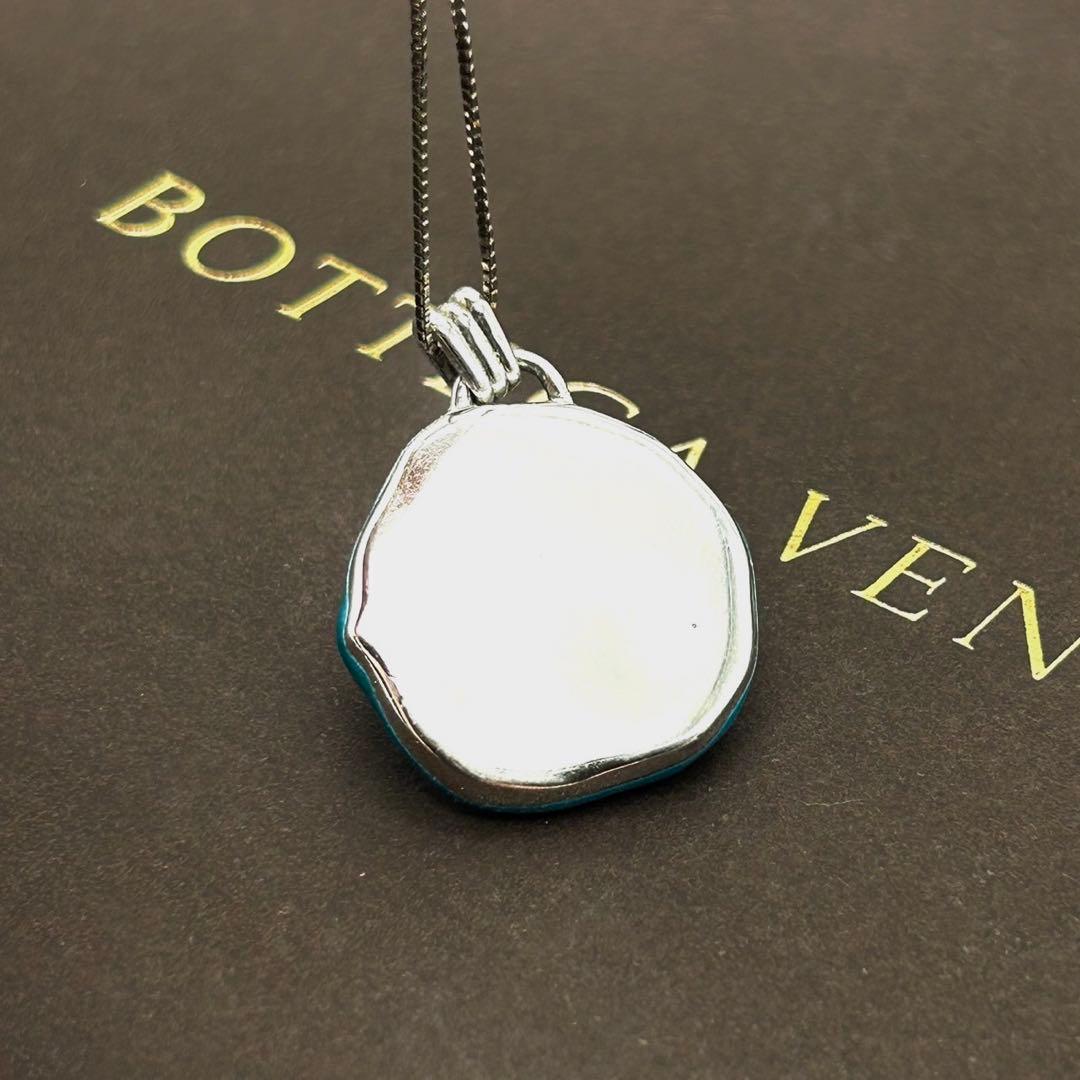 ボッテガヴェネタ ネックレスSV925 シーリングワックス風 ロングネックレス