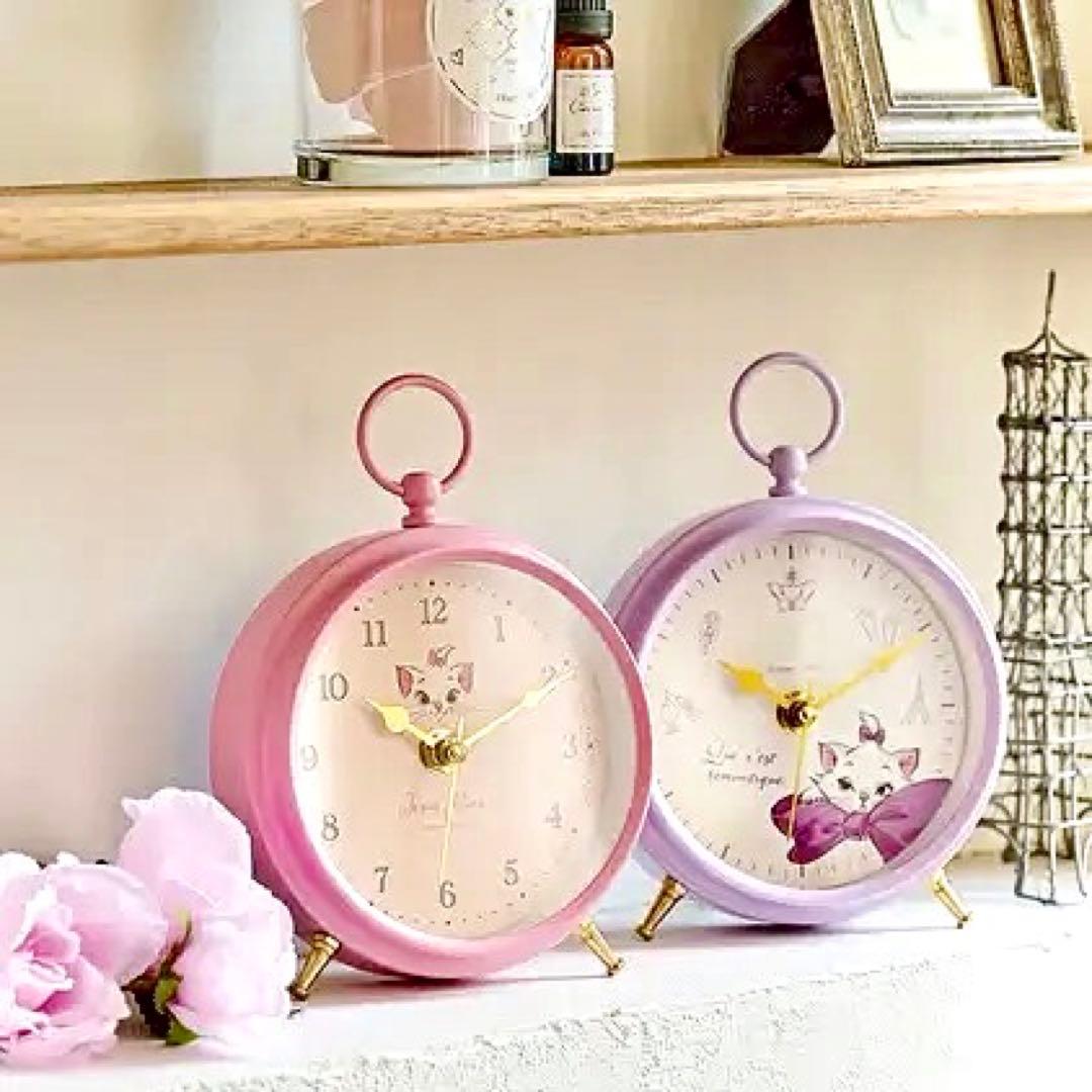 ディズニー マリーちゃん 置き時計 - メルカリ