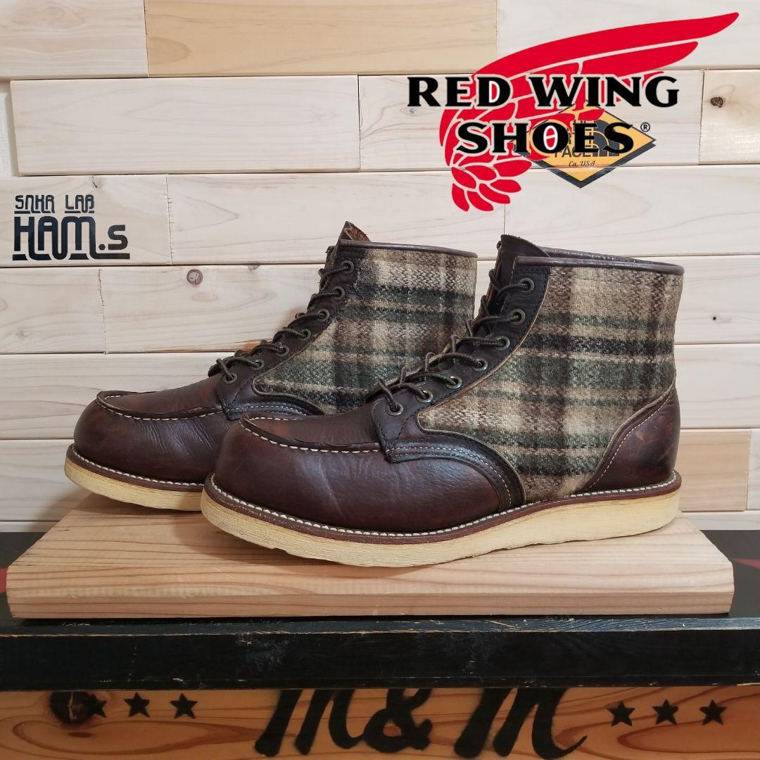 廃盤 美品 限定 レッドウィング 9003 ランバージャック ウールリッチ