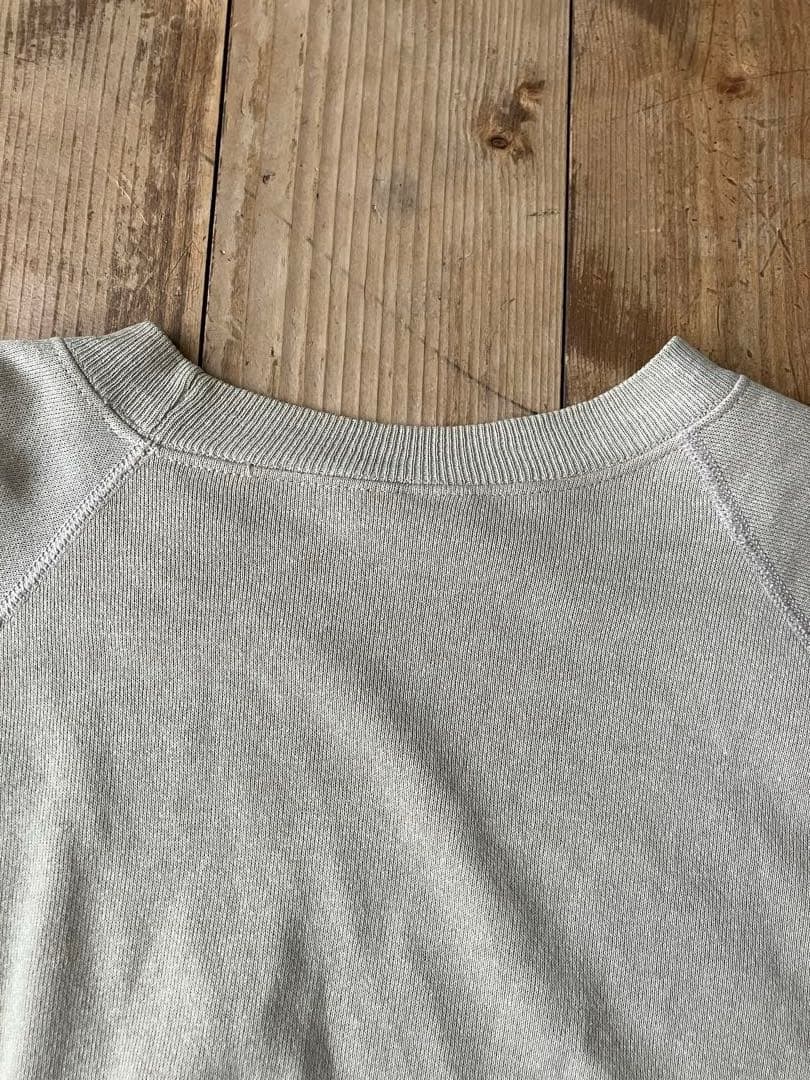 Hanes ヘインズ スエット L 42-44 ベージュ 80s 猫柄 USA製