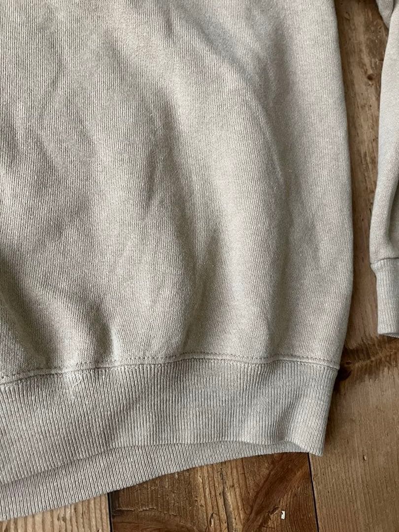 Hanes ヘインズ スエット L 42-44 ベージュ 80s 猫柄 USA製