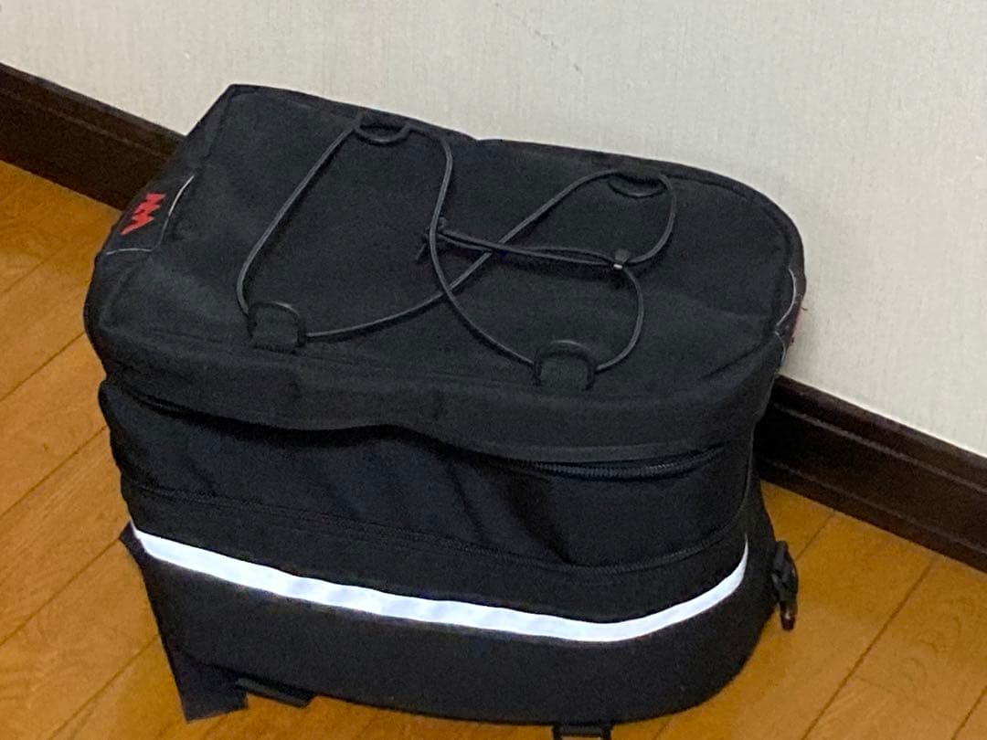 モールトン純正AM用大型リアバッグ ストレッチコード付き - メルカリ