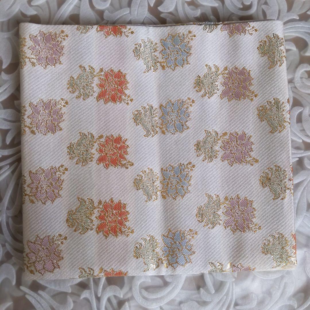 出し帛紗 【ほいよ！様 専用】 袋師︰土田友湖 草花文金襴 表千家