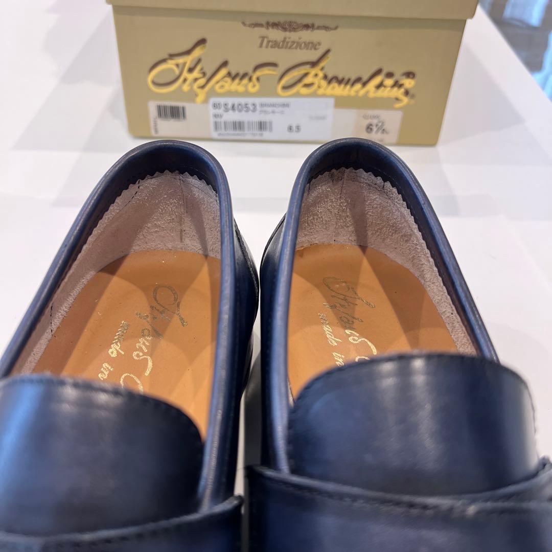 【近日削除】超美品_ stefano branchini ローファー（革靴）