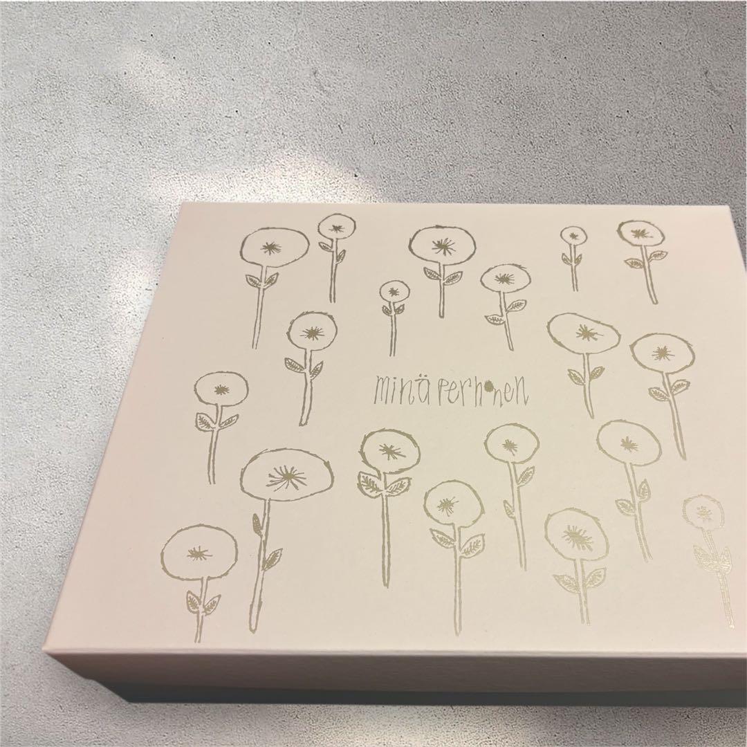 ◇ミナペルホネン ブランケット タンバリン ブラック XSサイズ