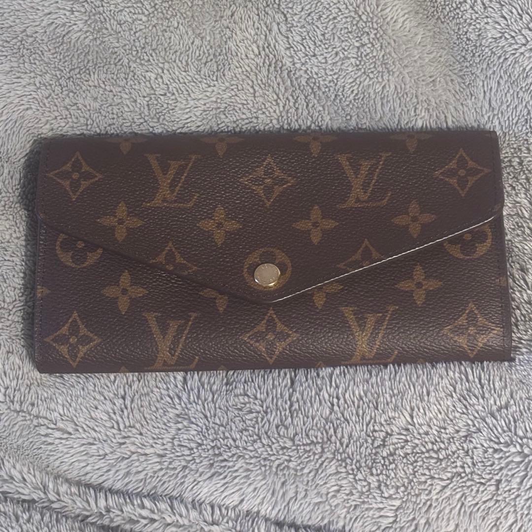 LOUIS VUITTON モノグラム ポルトフォイユ サラ ファスナー長財布