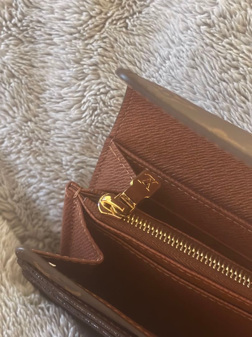 LOUIS VUITTON モノグラム ポルトフォイユ サラ ファスナー長財布