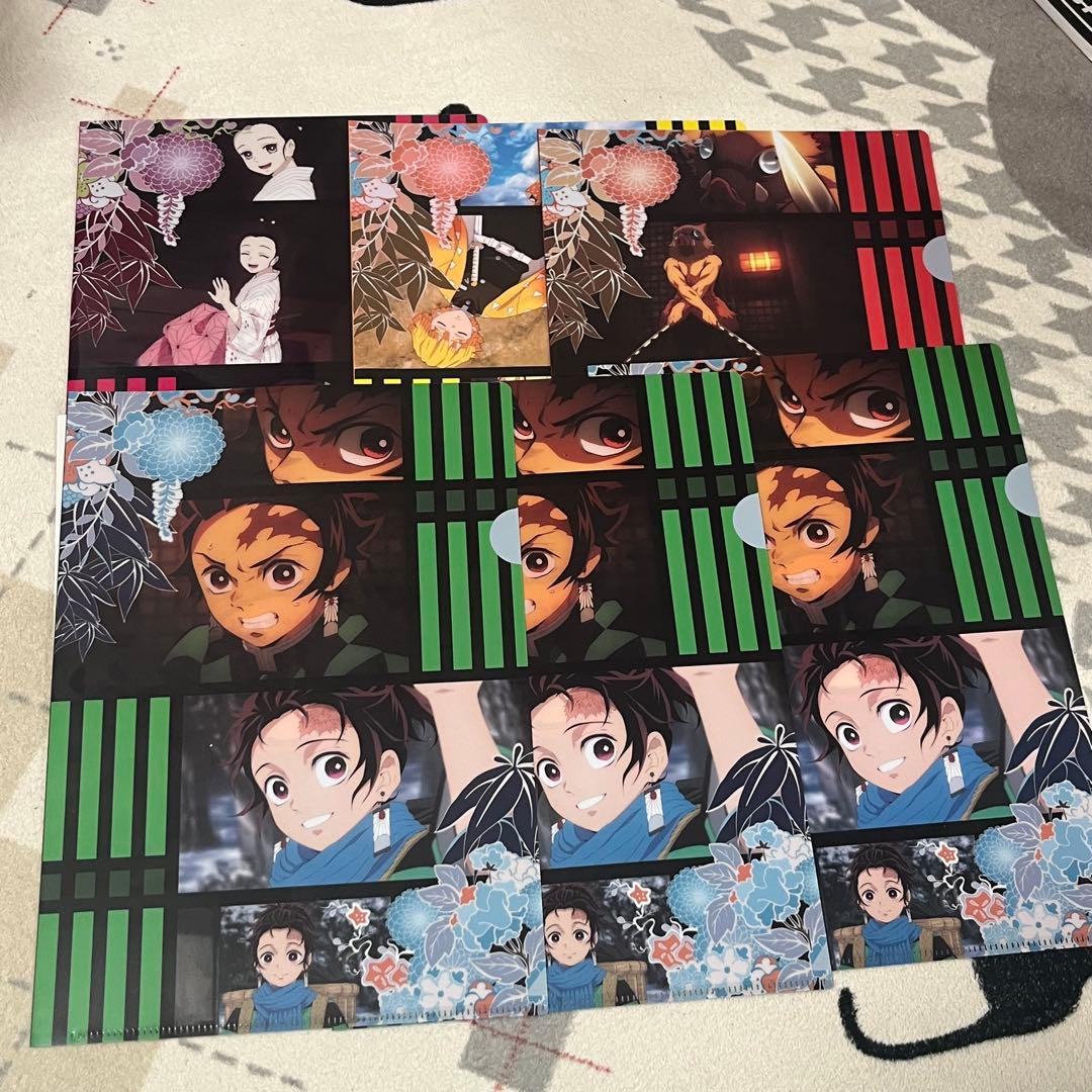 鬼滅の刃 クリアファイル 6枚セット - メルカリ