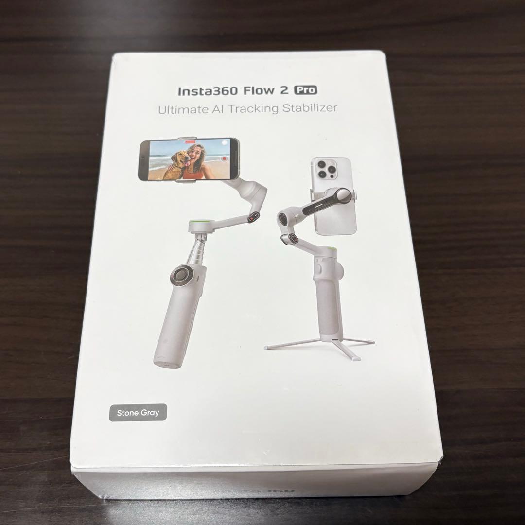 【新品未開封】Insta360 flow2pro Amazon | Insta360 Flow 2 Pro クリエイターキット グレー - 業界初の