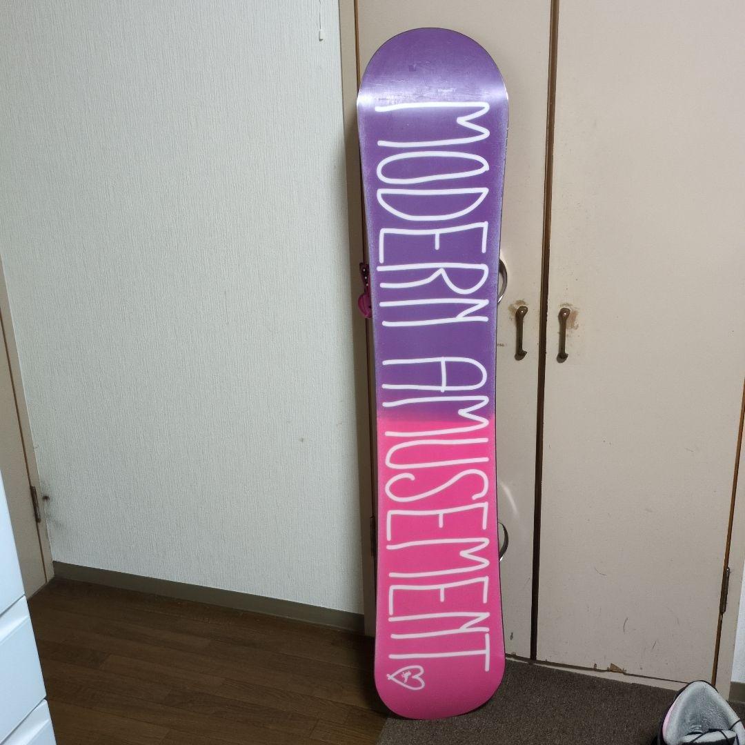 スノーボード3点セット Modern Amusement 144センチ - メルカリ