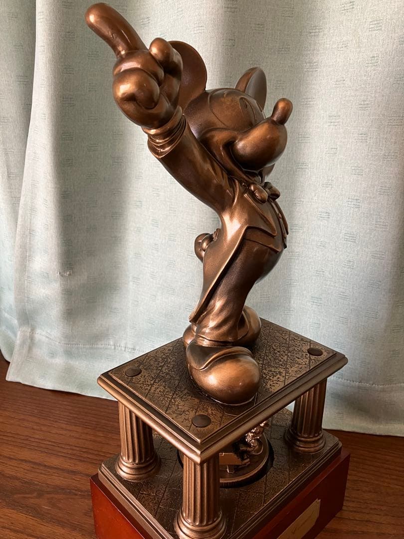 【非売品】ディズニーオーケストラー ブロンズ像 オルゴール 第一生命 希少 貴重