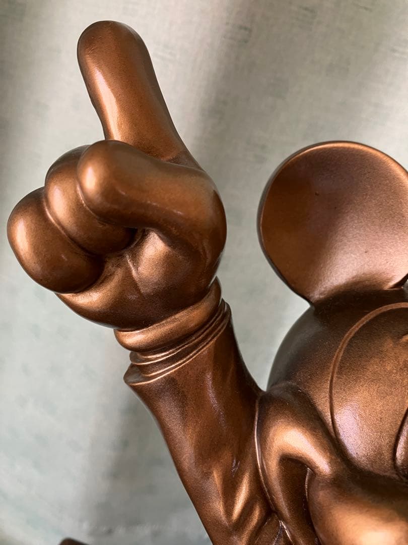 【非売品】ディズニーオーケストラー ブロンズ像 オルゴール 第一生命 希少 貴重