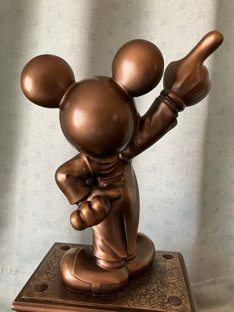 【非売品】ディズニーオーケストラー ブロンズ像 オルゴール 第一生命 希少 貴重